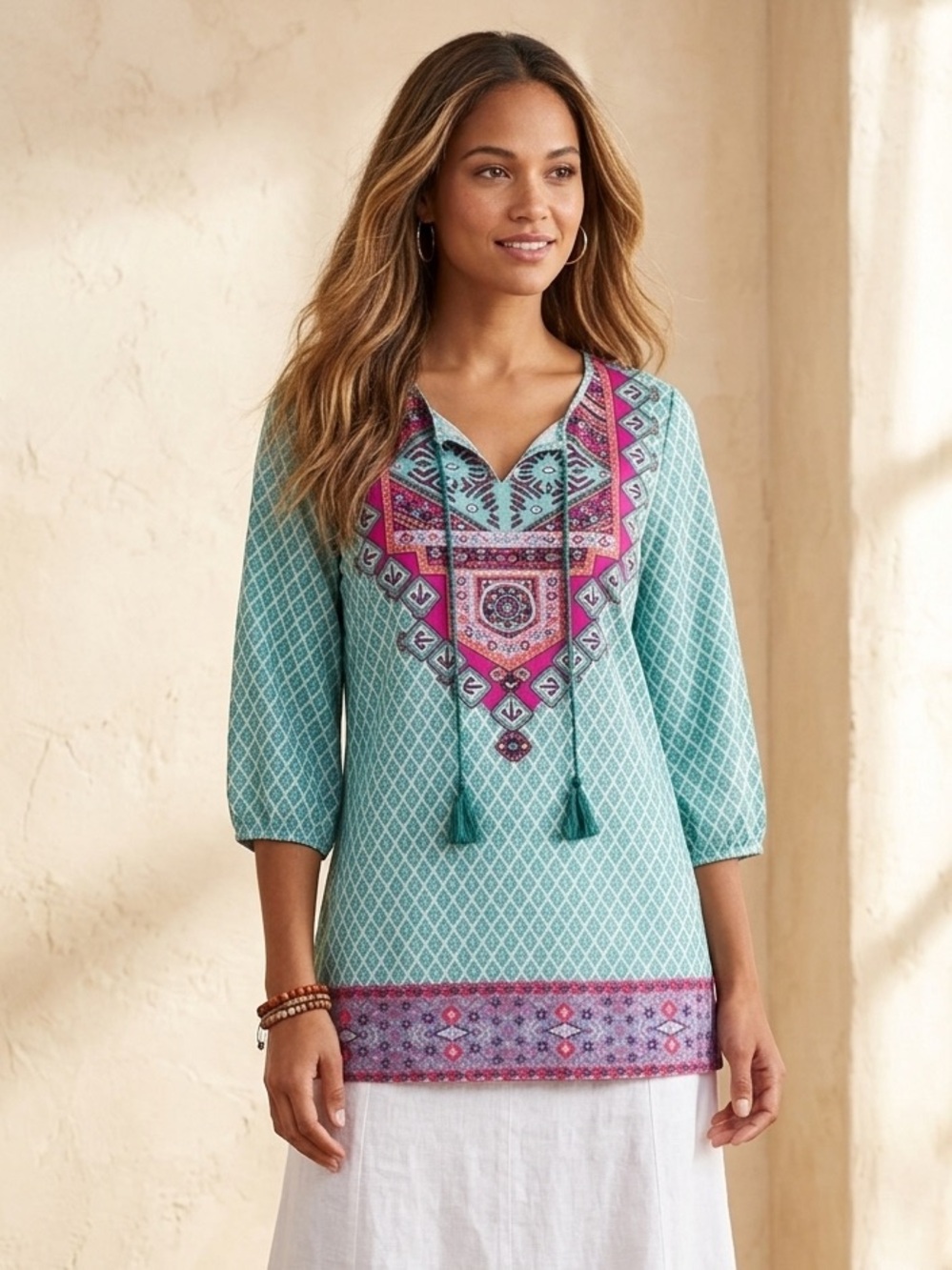 Urban CoCo Boho Tunic Dress Cover Up